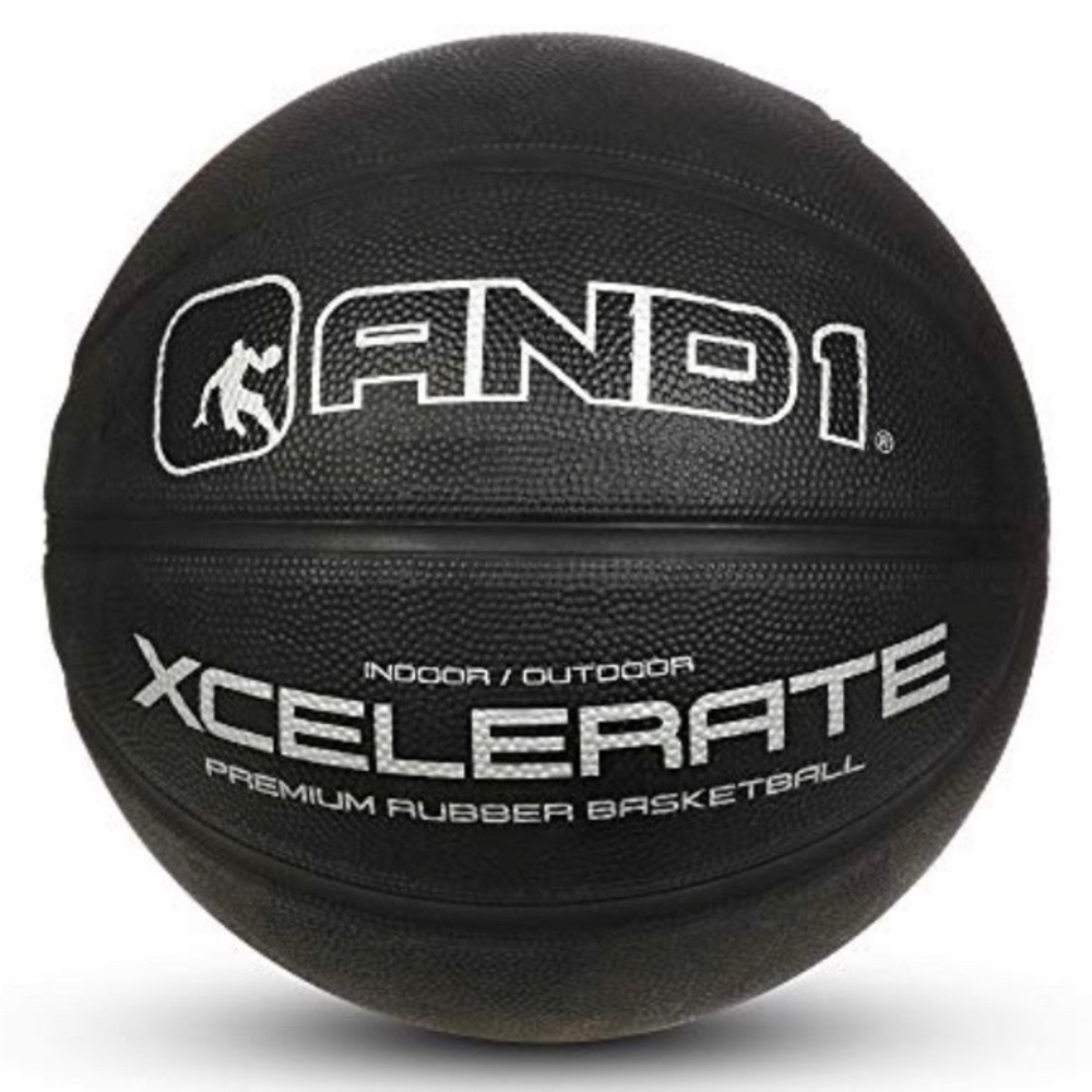 >>>SOLD<<  AND1 Xcelerate Rubber Basketball: Official Regulation Size 29.5”